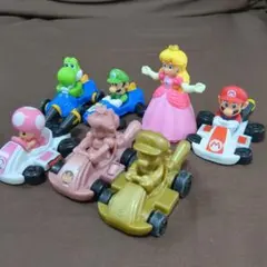 マリオ　マリオカート　7体セット　ハッピーセット