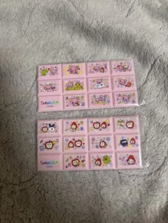 たまごっち ちょこぶろっくしーる ふらわっち、りんごっち・いちごっち 2点セット
