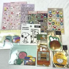 スヌーピー シール　ステッカー　12点セット