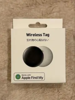 Wireless Tag Apple Find My対応 2個セット