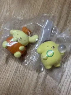 サンリオキャラクターズ　ポムポムプリン　マスコット2個セット