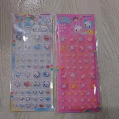 ドロップブロックシール あわわちゃん ハッピーマーチ あわわ　タイルシール