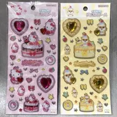 正規品 サンリオ キラキラ ジュエルシール キティ コロコロクリリン Y2K