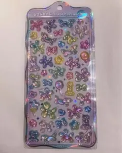 クーリア　ボンボンドロップシール　オーロラ バルーンボンボン