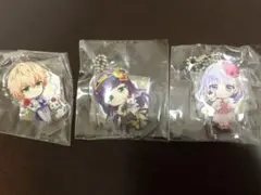 白猫　アクキー　アクスタセット