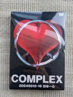 【COMPLEX】2024年DVD　新品未開封 Amazon.co.jp: COMPLEX コンプレックス 2024 0515-16 日本一心
