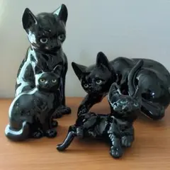 ポルトガル製 猫の置物★3匹セット★陶磁器　ポーセリン ポルトガル製 猫の置物☆3匹セット☆陶磁器 ポーセリン - メルカリ