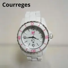 Courreges クレージュハローキティコラボ クォーツウォッチピンクのサムネイル