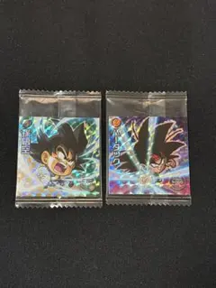 ドラゴンボール　ウエハースシール　孫悟空　バーダック　GR W17-05 12