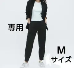 UNIQLO 455942 ウルトラストレッチエアリズムジョガーパンツ　黒