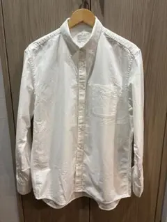 無印良品 ホワイトシャツ Lサイズ　長袖シャツ