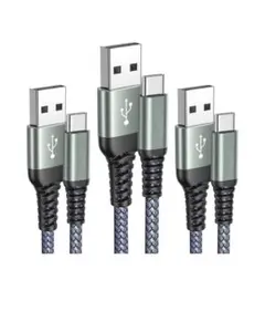 TypeC ケーブル USB-A & USB-Cケーブル 3本 1m/1m/2m