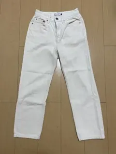 ☆大人気☆BLAITE ホワイト ストレートデニム Sサイズ パンツ エクリュ