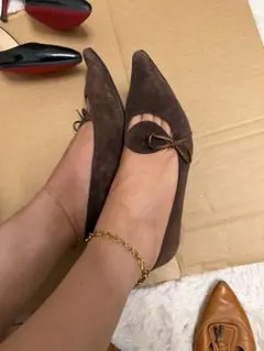 Salvatore Ferragamo パンプス ブラウンのサムネイル