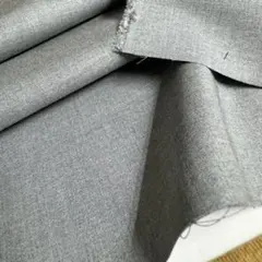 4.3M国産コットンポリエステルブロードグレー綿生地布地