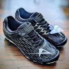 【新品・未使用】ガチ強　アサヒ J042 ブラック 24.0cm