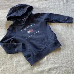 TOMMY HILFIGER ネイビー パーカー 104