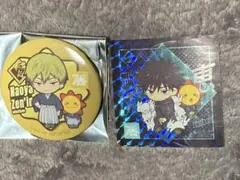 呪術廻戦 コジマ コラボ 禪院直哉 缶バッジ 伏黒恵 シール