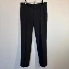 オリヒカ ウール混 スラックス パンツ ウエスト79 グレー ビジネス