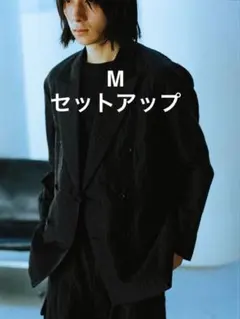 【Mセットアップ】LIDNM SILK LINEN SUCKER JACKETのサムネイル