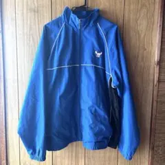 青色ナイロンジャケット