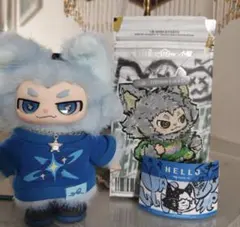 王一博 イメージキャラクター フィギュア　ブルー