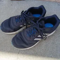 adidas キッズ スニーカー ネイビー 21センチ