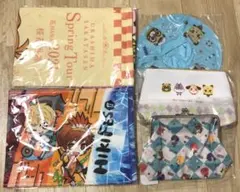 浦島坂田船 春ツアー 桜吹雪 ポーチ 2021 がま口 マフラータオル