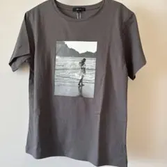 COMME CA ISM グレー Tシャツ