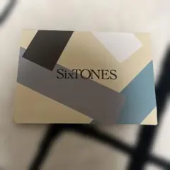 SixTONES カレンダー 2024-2025