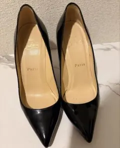 Christian Louboutin ブラック ハイヒール　22.5cm