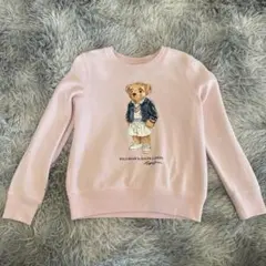 Ralphlaulen polo ポロベア　スウェット　ピンク　140