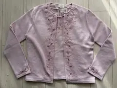 Harrods ハロッズ　ピンク カーディガン & ノースリーブ　アンサンブル