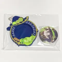 ツイステ　ブルームバースデー　缶バッジ　マレウス