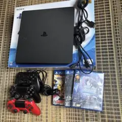 PlayStation 4 本体 1tbコントローラー2個 ゲーム付き