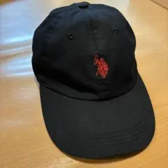 U.S. POLO ASSN. 　キャップ　ブラック　美品