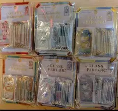 新作！GLASS PARLORグラスパーラー　 クリアステッカーシール6種類