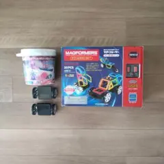 MAGFORMERS マグフォーマー 96ピース バケツ付き MAGFORMERS マグフォーマー 96ピース＋1ピースおまけ バケツ付き
