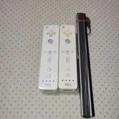 wiiリモコン 2個　センサーバーセット