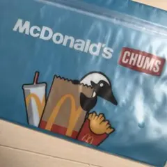McDonald's CHUMS コラボ ジッパーポーチ