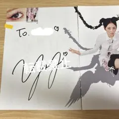 LESSERAFIM YUNJIN 直筆サイン入りページ　韓国オフラインサイン会