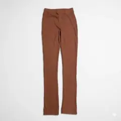 Alma Designブラウンパンツ ストレッチパンツ カジュアルパンツ