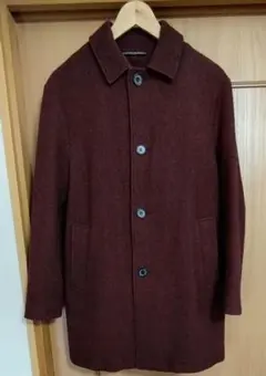 極美品　トラディショナルウェザーウェア　ウール　ステンカラーコート