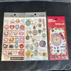 ハローキティ たまごっち　大人の図鑑シール　キラキラシール2