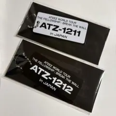 ATEEZ ナンバープレートキーホルダー 公演日別 2024 0203 0204 - メルカリ