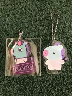 BT21 MANGとKoya キーホルダーセット