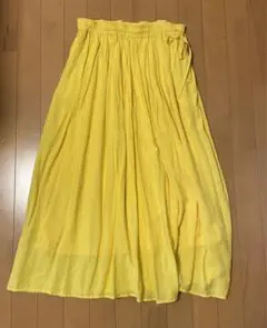CIAOPANIC TYPY 
黄色 ロングフレアスカート