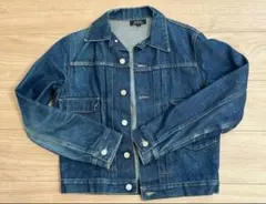 A.P.C. ダークブルー デニムジャケット Sのサムネイル
