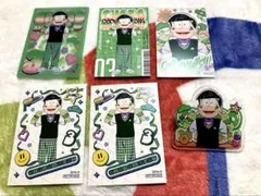 チョロ松　3点セット　おまけ缶バッチ付き