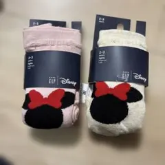 新品　baby GAP ベビータイツ 2-3歳 ミニーちゃん